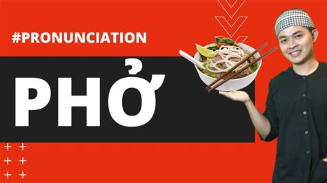 Phở pronunciation. Pronunciation of bánh phở with 1 audio pronunciations 0 rating rating ratings Record the pronunciation of this word in your own voice and play it to listen to how you have pronounced it. 