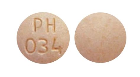 What is Pill ph 034? ASPIRIN LOW DOSE CHEWABLE- aspirin tablet, chewable. What is the pill PH? Drug: Acetaminophen and Hydrocodone Bitartrate. Strength: 325 mg / 10 mg. Pill Imprint: M367. Color: White. Shape: Capsule-shape View Images Details. What is P 043?. 