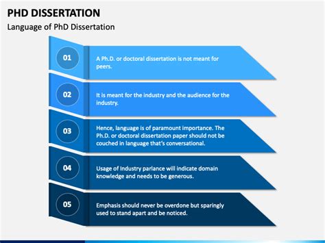 PhD Dissertation PowerPoint Template PPT Slides SketchBubble