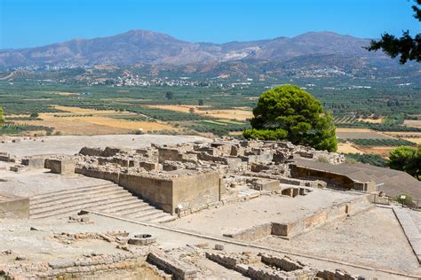 Phaistos. Phaistos was the second largest Minoan city and an important administrative centre of south-central Crete. Its influence reached as far as the areas of Amari ... 
