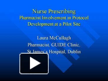 Pharmacist Involvement in Order Set and Protocol Development - Tammy …