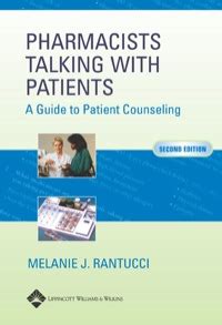 Pharmacists talking with patients a guide to patient counseling second edition. - Case 580b loader backhoeforklift service manual.