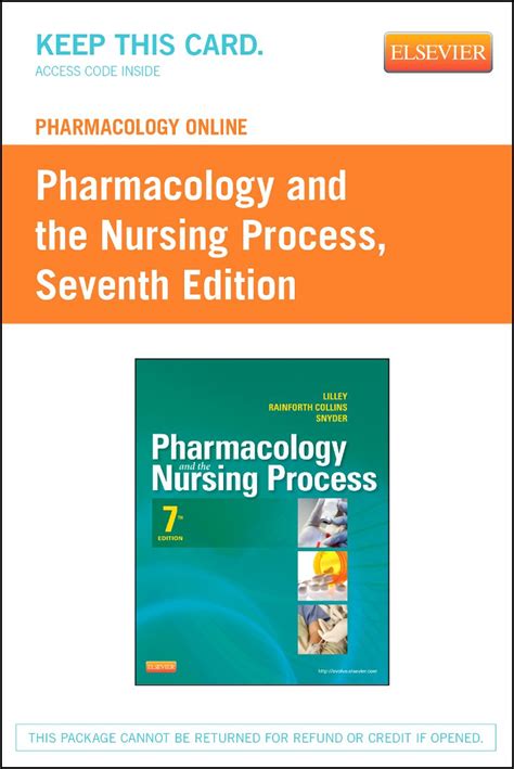 Read Online Pharmacology Online For Pharmacology And The Nursing Process  Retail Access Card By Linda Lane Lilley