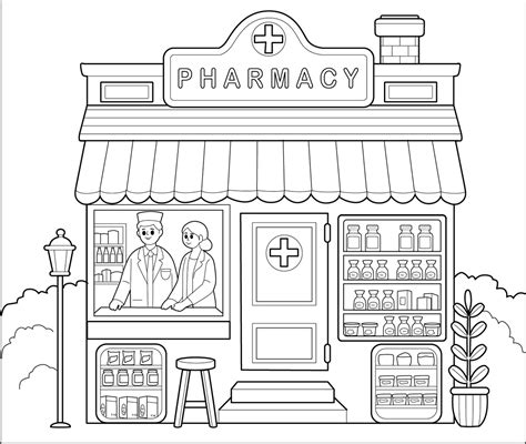 Pharmacy Coloring
