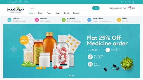 Pharmacy Website Templates