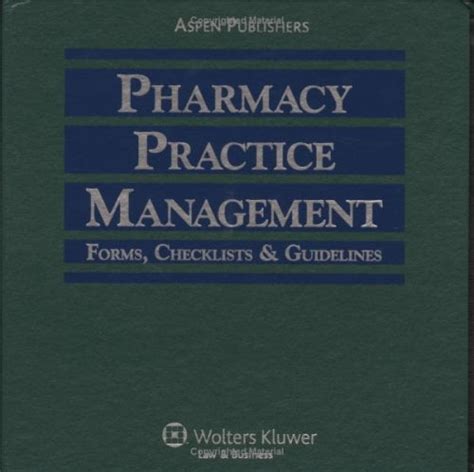 Pharmacy practice management forms checklists guidelines. - Nailing the bar supplement no 1 to a guide to essays nailing the bar.