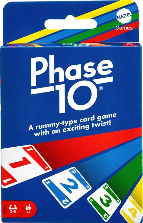 Phase 10 phase 10. Beschreibung. Phase 10 Card Game is a rummy-type card game with a challenging and exciting twist. Not only is the game fun and gripping, but even the cards are attractive. The objective of the Phase 10 Card Game is to be the first person to complete all ten phases. The Phase 10 Card Game is named after ten phases … 
