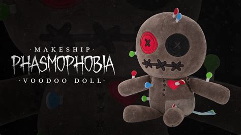 25cm Phasmophobia Cursed Voodoo Doll Plush .... 