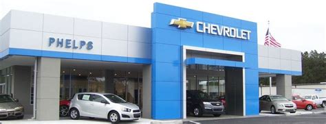 Phelps chevrolet. Phelps Chevrolet is an automobile dealership that specializes in cars, trucks, vans and sport utility vehicles. The dealership s new Chevrolet models include the Equinox, Express, Tahoe, Traverse, Cobalt, Colorado, Impala, Malibu, Suburban, and Silverado. 