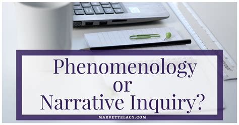 Phenomenology or Narrative Inquiry Methodology? - Medium