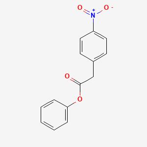 Phenyl (p-nitrophenyl)acetate C14H11NO4 - PubChem