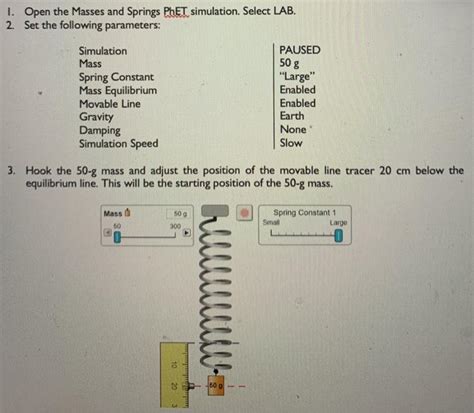 Phet Masses And Springs Lab Answers