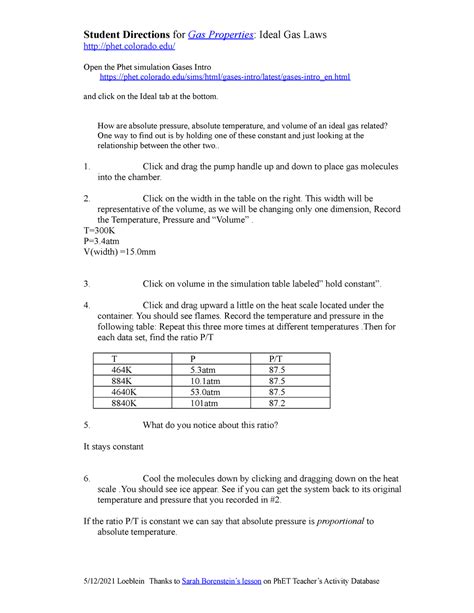 Phet lab gas variables and laws answers. - Yamaha xt660z tenere repair manual download 2008 2011.