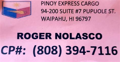 Phil Ex. Cargo Inc. Company Profile Waipahu, HI Competitors ...