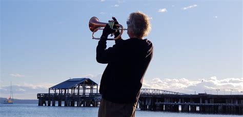 Phil and a flugelhorn Port Townsend Leader