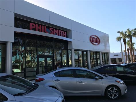 Phil smith kia. Extended warranty programs. And many more finance programs to fit your needs. Phil Smith Kia. 4250 N Federal Hwy. Lighthouse Point, FL 33064. 954-545-7200. Service: 954-545-7248. Parts: 954-545-7249. Sales Hours. 