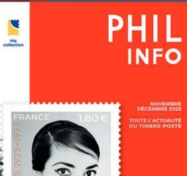 PhilInfo Novembre Décembre 2024 - Philatélie News