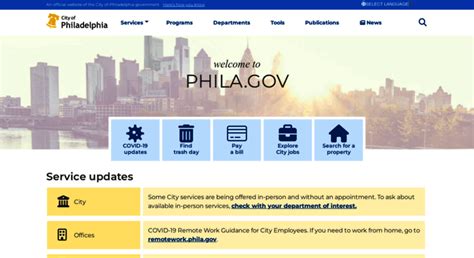 Phila gov.com. Pay with eCheck or credit/debit card. You can pay taxes by eCheck or credit/debit card on the Philadelphia Tax Center. It’s free to pay by eCheck. There is a processing fee for payments by credit/debit card. This fee is collected by the processing vendor, not by the City. There is a service fee of 2.25% for credit card payments. 