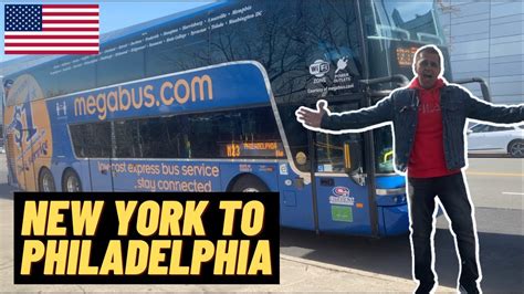 Book your bus ticket from Philadelphia to New York starting from $4! Cheapest Bus. $4. Fastest Bus. 1h 30m. Earliest Bus. 12:15 AM. Latest Bus. 11:35 PM. 