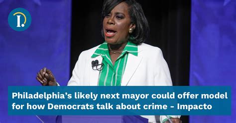Philadelphia’s likely next mayor could offer model for how Democrats talk about crime
