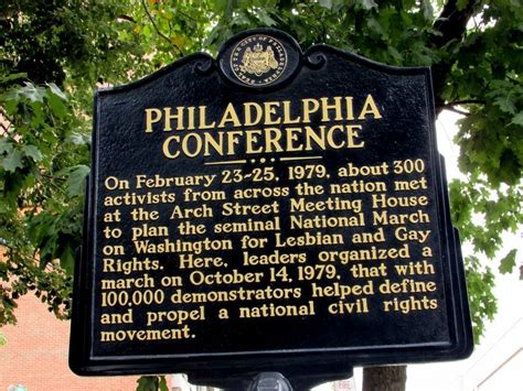 Philadelphia Conference Historical Marker