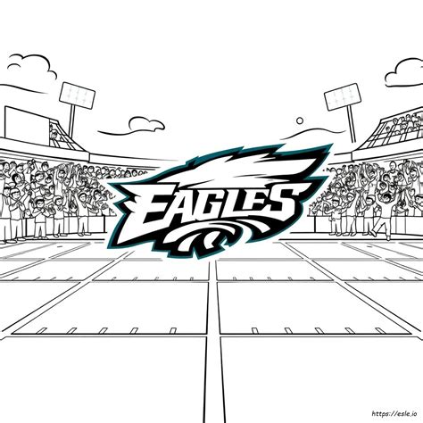 Philadelphia Eagles Coloring Shee