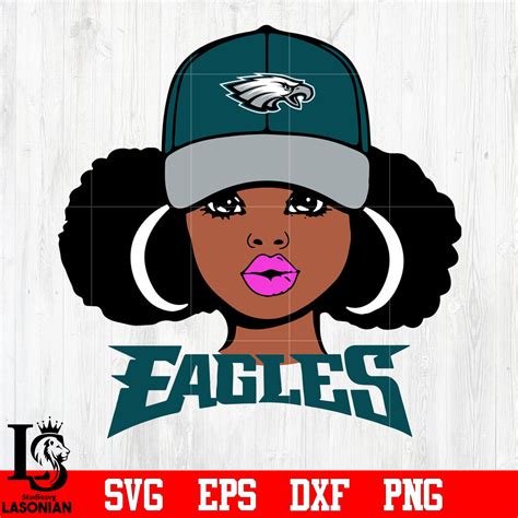 Philadelphia Eagles Girl Svg