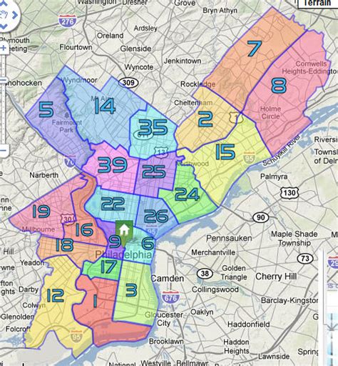 Philadelphia police districts map.  Did you Two Philadelphia police districts...