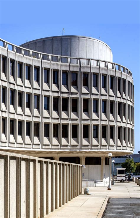 Philadelphia police roundhouse.  The former Police Administration Building is ...