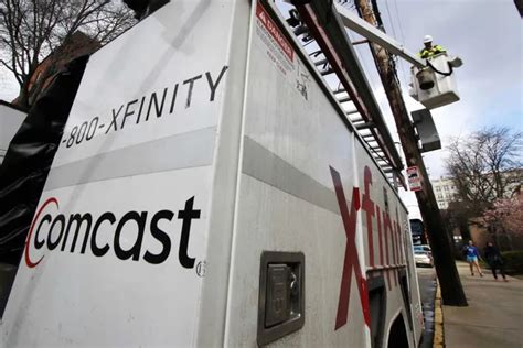 The chart below shows the number of Comcast Xfinity reports