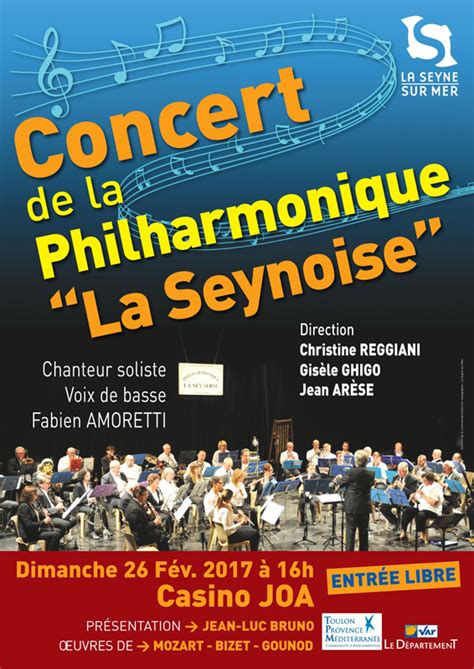 Philharmonique La Seynoise - Visitvar