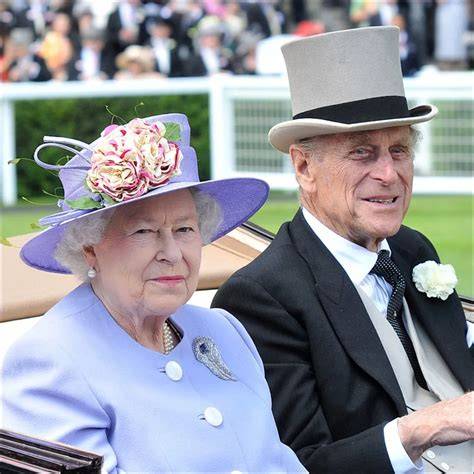 Philip Pinching Queen Elizabeth