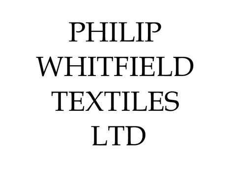 Philip Whitfield and Sons Textiles LTD - Videos - Facebook