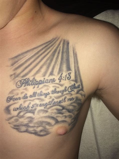Philippians 4:13 Tattoo (Set of 2) - Philippians Temporary Tatt