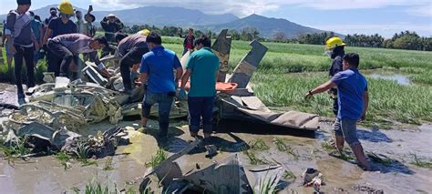 Philippine troops find trainer plane’s wreckage and retrieve the bodies of the pilot and student