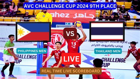 Philippines Vs Thailand LIVE Score UPDATE Today Volleyball