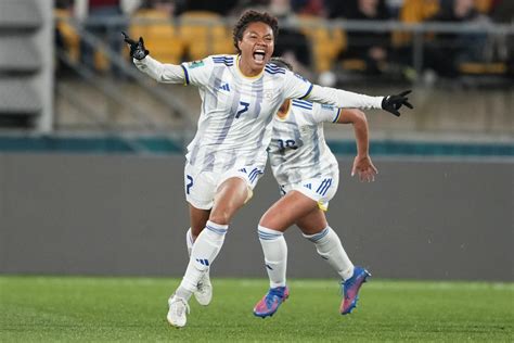 Philippines shocks co-host New Zealand 1-0 for its first win at the Women’s World Cup