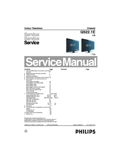 Philips 37pfl5603d q522 1elb guida per la riparazione manuale del telaio. - Gato chivato (read-it! readers en espanol) (read-it! readers en espanol).