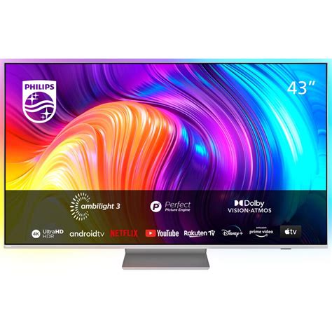 Philips 43” The One PUS8807 4K Ambilight TV (2024)