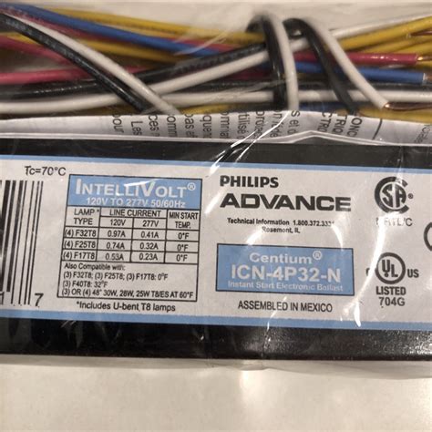 Philips Advance ICN-4P32-N Electronic Ballast - eBay