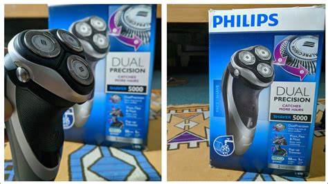 Philips Dual Precision Shaver 5000 UNBOXING - YouTube