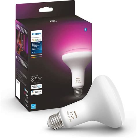 Philips Hue White Ambiance BR30 LED Smart Bulbs, Bluetooth