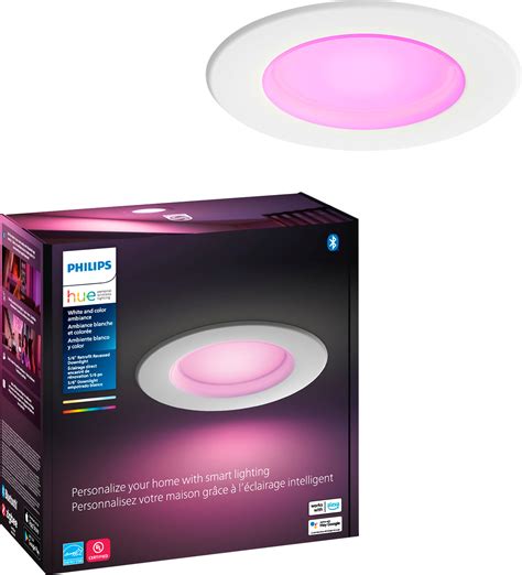 Philips Hue White and Color Ambiance Bluetooth-enabled …