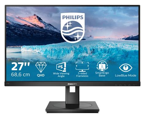 Philips S Line 275S1AE 00 LED display 68 6 cm 27 2560 x 1