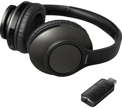 Philips TAH6206BK-00 Wireless Bluetooth TV Headphones - Black