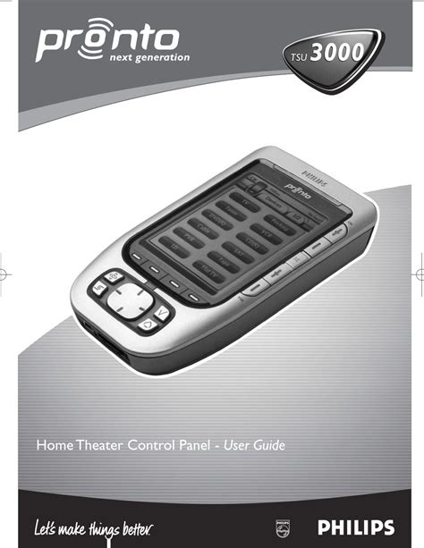 Philips TSU3000 User Manual