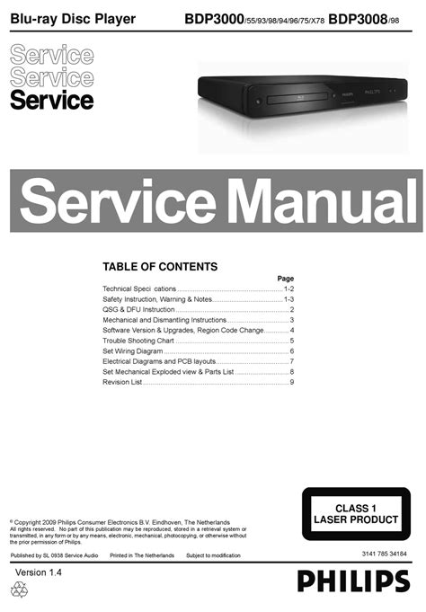 Philips bdp3000 service manual repair guide. - Hacedores de textos lengua 7, los.