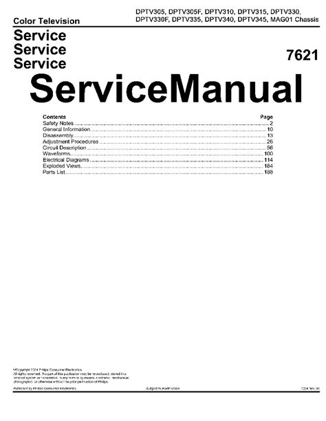 Philips dptv305 dptv310 tv service manual. - 2005 acura tl ignition coil manual.