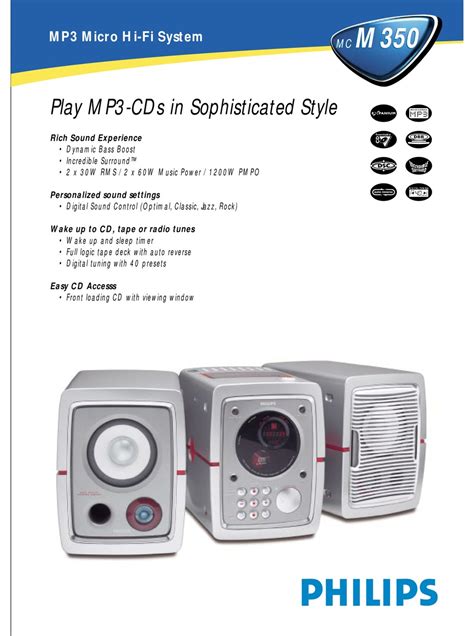 Philips mc m350 micro system service manual. - Allen bradley powerflex 4 user manual.