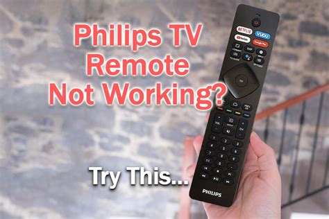 Philips tv locked problem.  If the remote control is not working correctly afte...